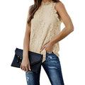 Women's Lace Crochet Hollow Out Tank Top