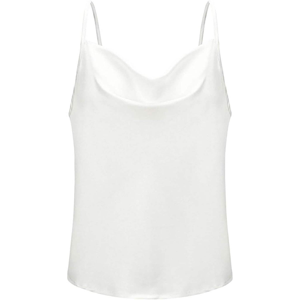 Women's Spaghetti Strap V-Neck Satin Suspender